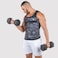 Kewlioo Mens Heat Trapping Pullover Sweat Enhancing Vest Sauna Suit Shirt Compression Vest Shapewear Top for Gym Exercise