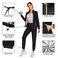 REEDBEEK Sauna Suit Weight Loss Hot Sweat Suits Sauna Pants with Pockets Gym Workout Exercise for Women