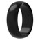 ThunderFit Silicone Wedding Ring for Men Rubber Engagement Band Width 80mm Thickness 20mm Black 14145 2350mm