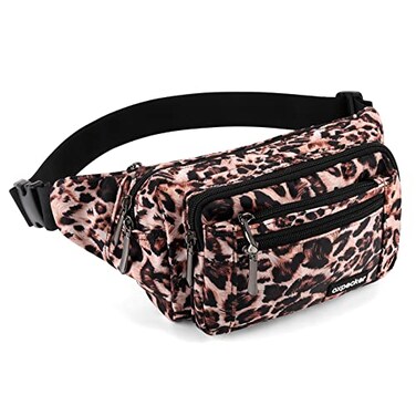 oxpecker Oxpecker Waist Pack Bag Leopard Print