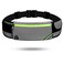 USHAKE Running Belt with BounceFree Pouch for iPhone and Samsung Galaxy Ideal for Running Walking Cycling and Gym Workouts Grey