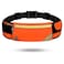 USHAKE Running Belt with BounceFree Pouch for iPhone and Samsung Galaxy Ideal for Running Walking Cycling and Gym Workouts Orange