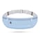 USHAKE Slim Running Belt Workout Fanny Pack for Men WomenExercise Waist Pack for Apple iPhone Holder Runner Belt for Running Walking Cycling Camping Gym Light Blue