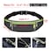 HOTEMIA Waist pack sport running Belt Pack with adjustable Strap for running hiking travel outdoors sport Grey 4 Pockets