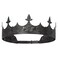 XEUZK King Crown for Men Crowns Tiara for Birthday Party Costume Black Kings Crown