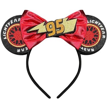 Bmobuo Mouse Ears Headband for Women Sequin Bows Cute Mouse Ears Headband Halloween Mouse Ears 02Car