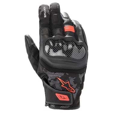 Alpinestars SMX Z Drystar Motorcycle Gloves Waterproof Performance Riding Gloves with Impact Protection and Secure Grip