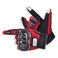 CHCYCLE Motorcycle Gloves Touch Screen Summer Motorbike powersports Protective Racing Gloves LRed
