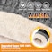 Aegend Sheepskin Leather Gloves for Men Soft Warm Cashmere Lining Full Hand Touchscreen Winter Gift Thermal Black