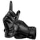 Aegend Sheepskin Leather Gloves for Men Soft Warm Cashmere Lining Full Hand Touchscreen Winter Gift Thermal Black