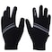 Pure Athlete Lightweight Running Gloves for Men Women Touch Screen Cold Weather Winter M Black