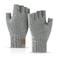 JUNRUI Fingerless Gloves Half Finger Winter Warm Knitted Gloves Working Running Biking Driving for Men Women