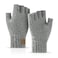 JUNRUI Fingerless Gloves Half Finger Winter Warm Knitted Gloves Working Running Biking Driving for Men Women