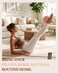Trideer 9Inch Pilates Ball Small Exercise Ball for Yoga Core Training Physical Therapy Balance Stability and Stretching Pilates Equipment with Inflation Straw