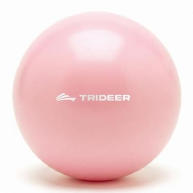 Trideer 9Inch Pilates Ball Small Exercise Ball for Yoga Core Training Physical Therapy Balance Stability and Stretching Pilates Equipment with Inflation Straw