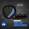 Fit Active Sports Weight Lifting Gloves for Men Women Durable Gym Workout Gloves with Grip Pads Rubber Padding to Prevent Calluses Blue SmallMedium