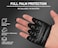 FITNESS FORCE Workout Gloves for Men Women Partial Weight Lifting NonSlip Gym Gloves Lifting Grip for Calluses Guard Fingerless Exercise Gloves with Full Palm Protection