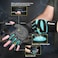 ihuan Ventilated Weight Lifting Gym Workout Gloves with Wrist Wrap Support for Men Women Full Palm Protection for Weightlifting Training Fitness Hanging Pull ups