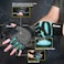 ihuan Ventilated Weight Lifting Gym Workout Gloves with Wrist Wrap Support for Men Women Full Palm Protection for Weightlifting Training Fitness Hanging Pull ups