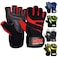 MRX BOXING MRX Weightlifting Gloves for Men Wrist Support Lifting Gloves Workout Gym Accessories for Powerlifting
