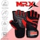 MRX BOXING MRX Weightlifting Gloves for Men Wrist Support Lifting Gloves Workout Gym Accessories for Powerlifting