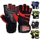 MRX BOXING MRX Weightlifting Gloves for Men Wrist Support Lifting Gloves Workout Gym Accessories for Powerlifting