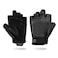 Harbinger Power Gloves 30 Durable Half Finger Weightlifting Gloves with Adjustable Wrist Closure Breathable Leather Palm Womens