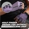 Harbinger Power Gloves 30 Durable Half Finger Weightlifting Gloves with Adjustable Wrist Closure Breathable Leather Palm Womens