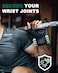 Trideer Workout Gloves for Men Weight Lifting Gloves with Wrist Wrap Support Full Palm Protection Extra Grips for Weightlifting Exercise Cross Training Fitness Pullup