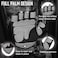 WESTWOOD FOX Weight Lifting Gloves for Men Women Gym Gloves with Wrist Wrap Support for Workout Training Exercise Fitness Hanging Pull ups for Dumbbell Cycling Blacks Medium