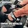 WESTWOOD FOX Weight Lifting Gloves for Men Women Gym Gloves with Wrist Wrap Support for Workout Training Exercise Fitness Hanging Pull ups for Dumbbell Cycling Blacks Medium