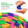 Coolrunner 16 FT Long Jump Rope1 PACK Double Dutch Jump Ropes Soft Beaded Skipping for Kids Adults Plastic Segmented Long Enough for 45 Jumpers Green