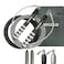 MOGOLD DIY Adjustable Weight Jump Rope 04LB 12LB07LB 08LB Interchangeable 2mm 5mm Cable for CrossFit Double Unders HIIT Workouts Fast Clamp System 10ft Adjustable