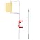 Saysurey Wall Mounted Vertical Jump Measurement Tool 229392ft Adjustable Height Vertical Jump Tester Sport Vertical Jumping Training Equipment for Basketball Volleyball Trainer