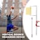 Saysurey Wall Mounted Vertical Jump Measurement Tool 229392ft Adjustable Height Vertical Jump Tester Sport Vertical Jumping Training Equipment for Basketball Volleyball Trainer