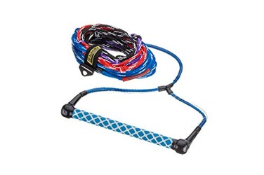 SEACHOICE Seachoice 4Section Wakeboard Rope 75 Ft Long 15 In Handle w Textured EVA Grip