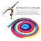 Watris Veiyi Rhythmic Gymnastics Rope 28m110in Rainbow Rhythmic Arts Training Jumps Rope