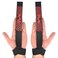 AYRO Lifting Wrist Straps for Weightlifting Bodybuilding Powerlifting Strength Training Black