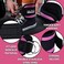 ELITE ATHLETICS Elite Athletics Ankle Straps for Cable Machine Wrist Lifting Straps Set for Weightlifting Cable Kickbacks Glute Workouts Deadlifts Strength Training Adjustable 8MM Padded Neoprene Gym