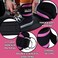 ELITE ATHLETICS Elite Athletics Ankle Straps for Cable Machine Wrist Lifting Straps Set for Weightlifting Cable Kickbacks Glute Workouts Deadlifts Strength Training Adjustable 8MM Padded Neoprene Gym