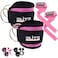 ELITE ATHLETICS Elite Athletics Ankle Straps for Cable Machine Wrist Lifting Straps Set for Weightlifting Cable Kickbacks Glute Workouts Deadlifts Strength Training Adjustable 8MM Padded Neoprene Gym