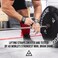 EA EVOLUTION Evolution Athletics Extreme Sport Lifting Straps for Strong Secure Weightlifting Powerlifting Strength Training Grip HeavyDuty Material for Durability 2475 L x 15 W Black One Pair