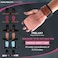 Frelaxy Lifting Wrist Straps Women and Men Weight Lifting Grips with Cushion Wrist Loop Double Layer Leather and Storage Pouch Gym Workout Straps for Deadlift and Powerlifting