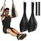 Ranjaner Hanging Ab Straps for Pull Up Bar Abdominal Muscle Building Padded Arm Support Slings Ab Sling Straps for Training Knee and Leg Raises Ab Workout Equipment