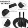 Ranjaner Hanging Ab Straps for Pull Up Bar Abdominal Muscle Building Padded Arm Support Slings Ab Sling Straps for Training Knee and Leg Raises Ab Workout Equipment