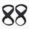 HOSSTILE Figure 8 Lifting Straps Pair HeavyDuty Cotton Webbing NonSlip Design Adjustable Fit for Strength Training Bodybuilding Weightlifting