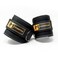HOSSTILE Neoprene Ankle Straps Pair Durable Steel DRing Soft Neoprene Lining HeavyGrade Hook and Loop Adjustable Support for Cable Machine Exercises One Size Fits All