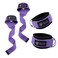 J Bryant Lifting Wrist Straps for Weightlifting and Ankle Strap for Cable Machines Booty Workouts Strength Training Attachments Lilac