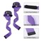 J Bryant Lifting Wrist Straps for Weightlifting and Ankle Strap for Cable Machines Booty Workouts Strength Training Attachments Lilac