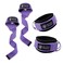 J Bryant Lifting Wrist Straps for Weightlifting and Ankle Strap for Cable Machines Booty Workouts Strength Training Attachments Lilac